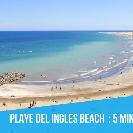 Lejlighed Serenity Yumbo - Europa 2min Yumbo - 5min From - Wifi Free - Air Conditioner - Private Services - Free Welcome Book - Cohote Conserjeria Gran Canaria Playa del Inglés